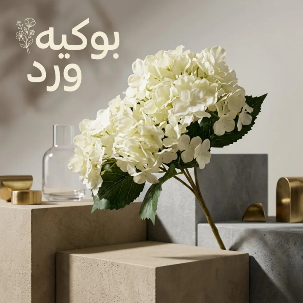 ورد قرطاسة أبيض