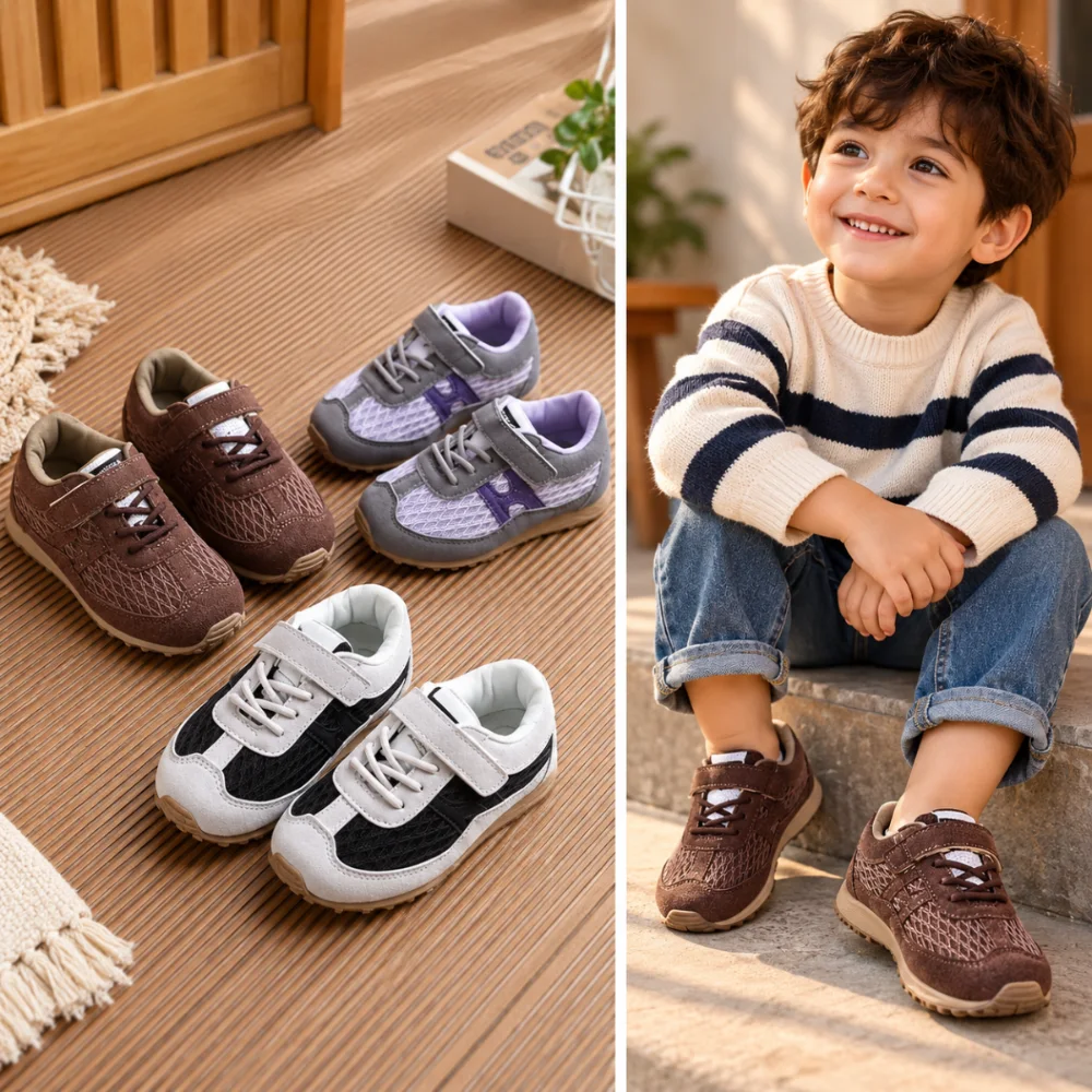 حذاء رياضي أطفال كاجوال فليكرو 👟