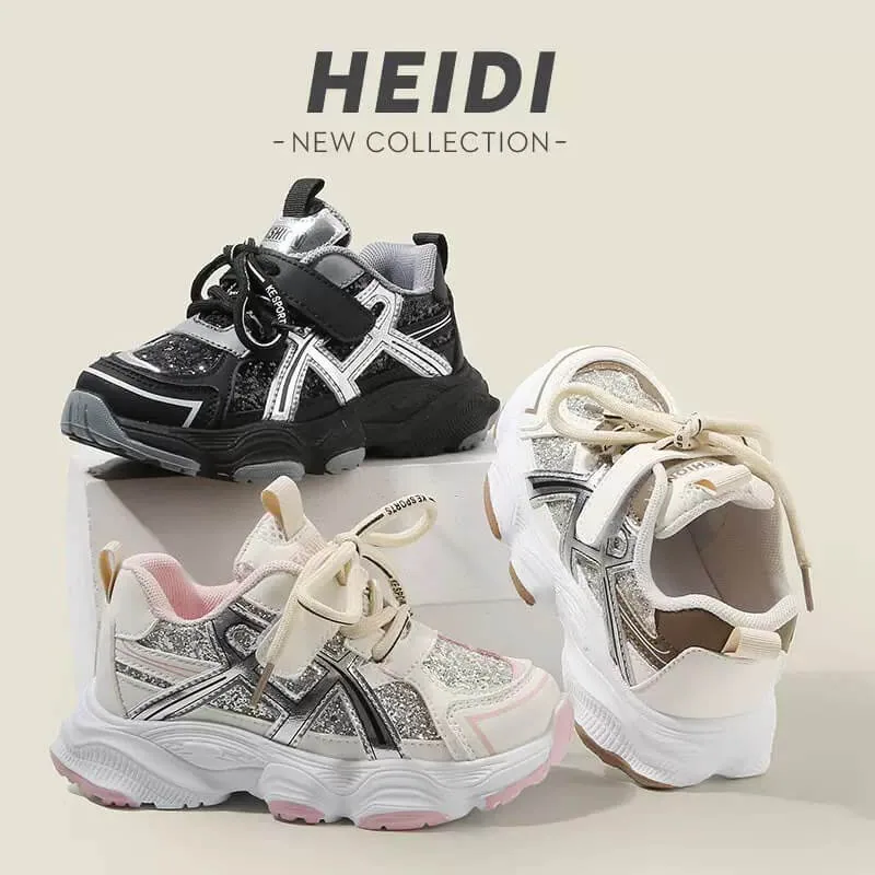 حذاء Heidi الرياضي للأطفال | تصميم عصري لامع ومريح