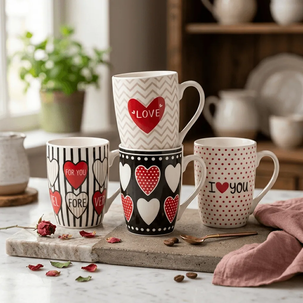 مج بنقوش القلوب ( LOVE )
