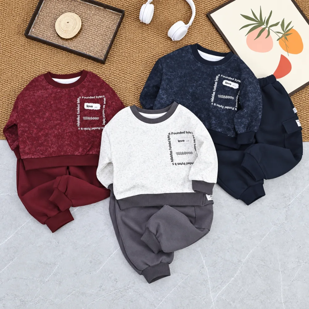 طقم ولادي Urban Wash – قطعتين 👌