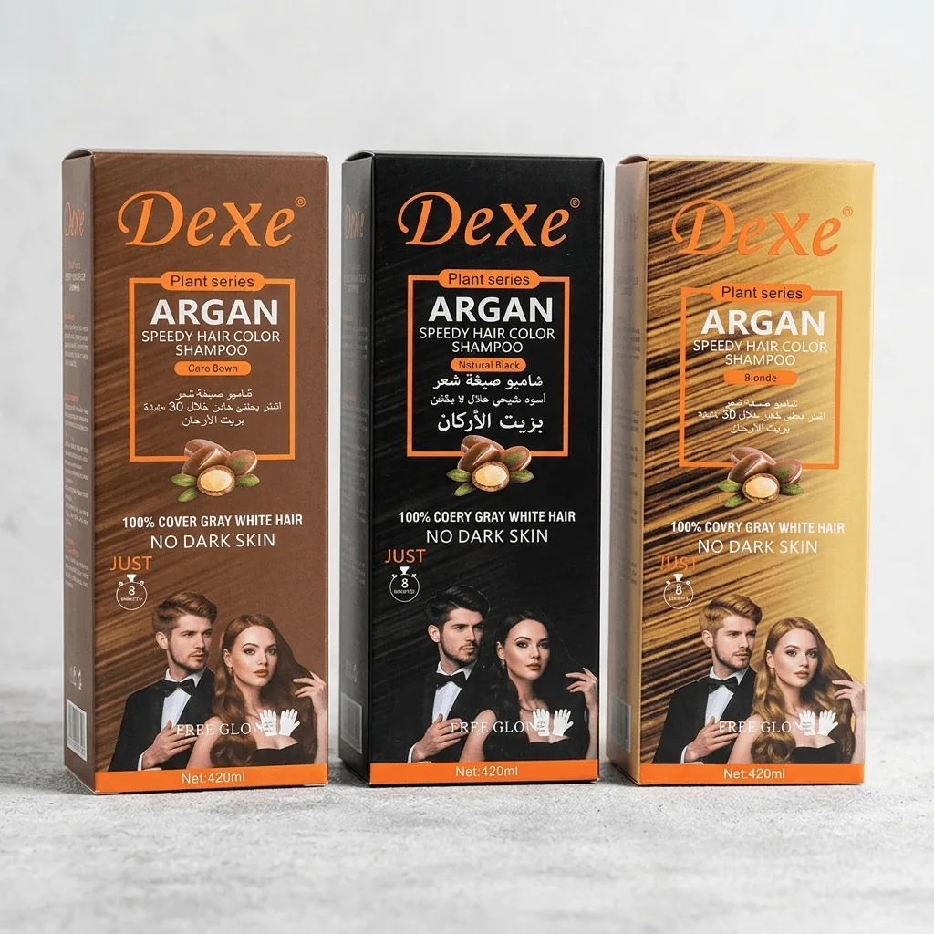 شامبو صبغة الشعر Dexe Argan