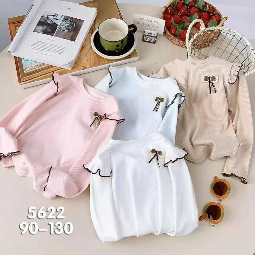 بلوزة بناتي ريب بكشكش 🎀