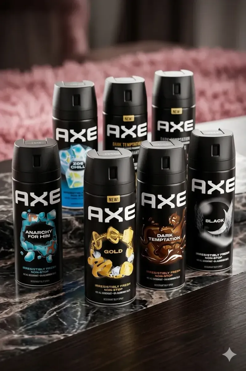 مجموعة بخاخات مزيل العرق من "AXE" حماية من العرق تدوم ٤٨ ساعة