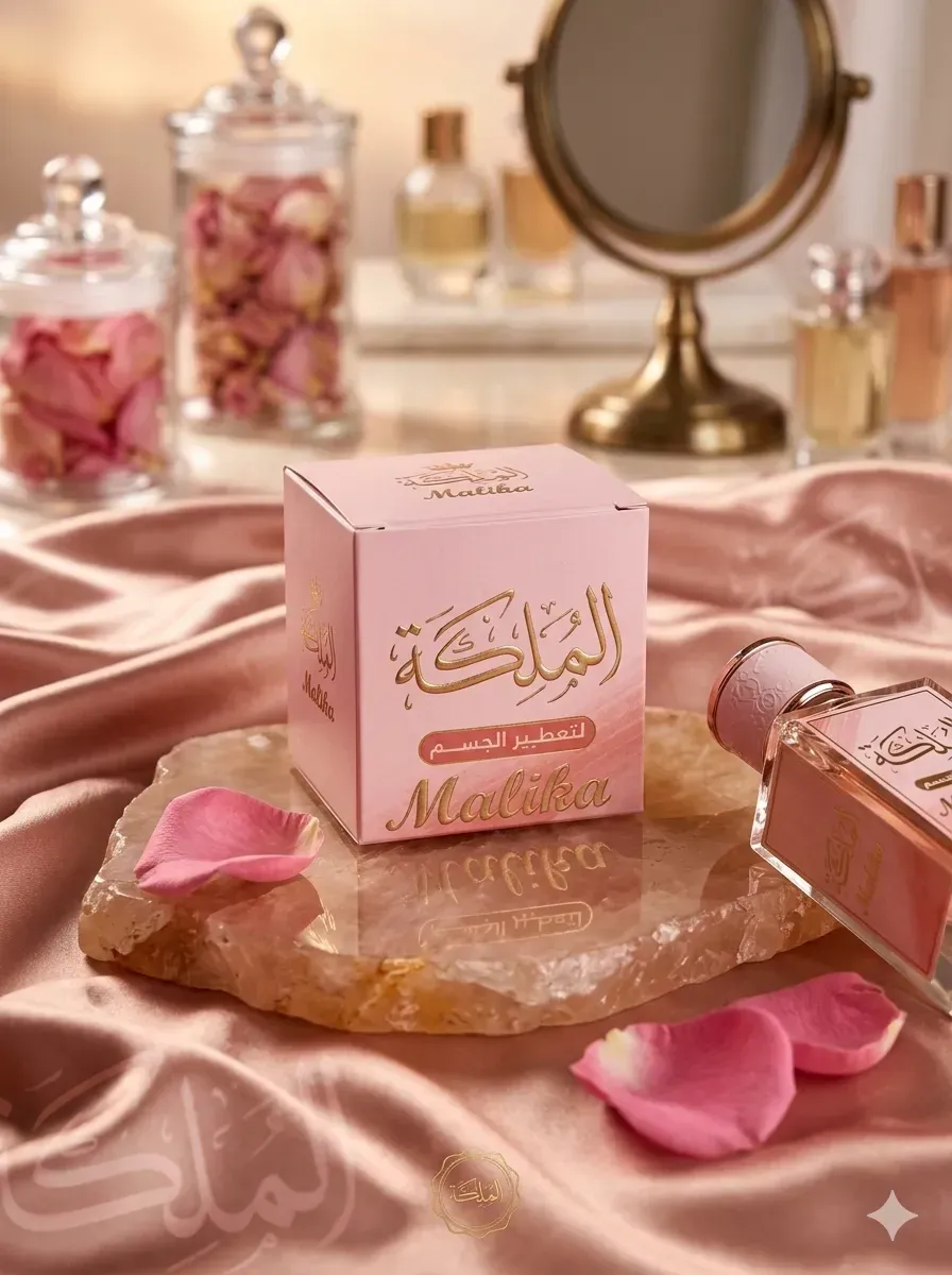 عطر الملكة (Malika) – سر الأنوثة الطاغية ✨