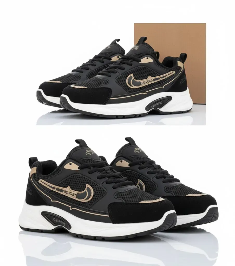 حذاء Nike رياضي بتصميم انسيابي - خيارك الفخم لإطلالة العيد