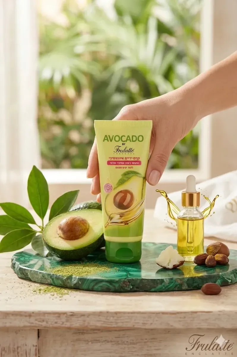 درع الحماية: كريم اليدين بالأفوكادو العضوي100ml
