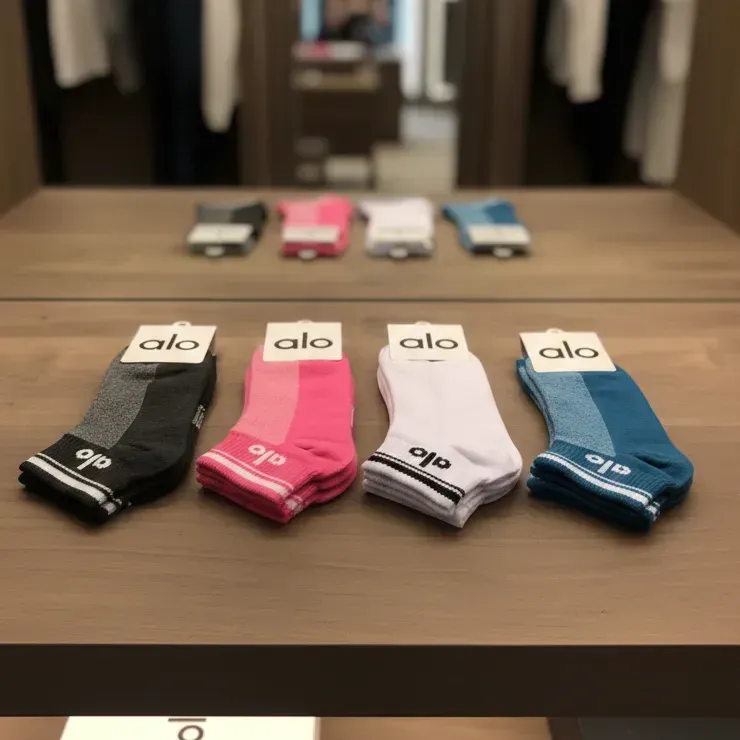 جوارب "alo" الوان مناسبة للجنسين