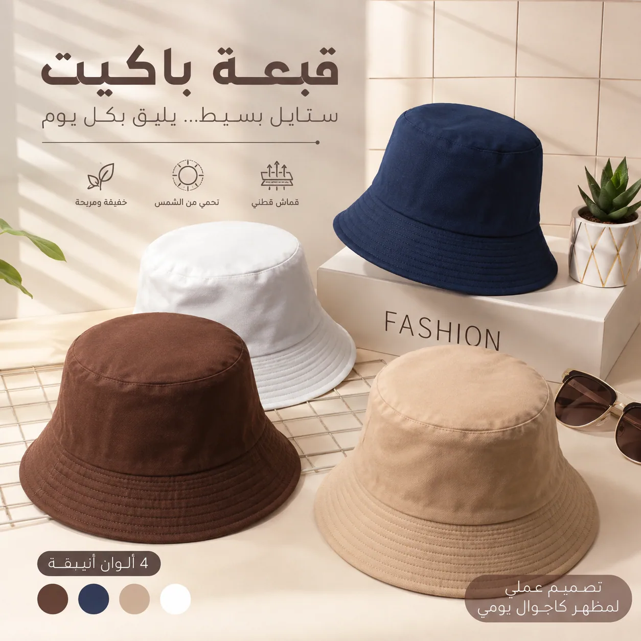 طاقية شبابية بوجهين