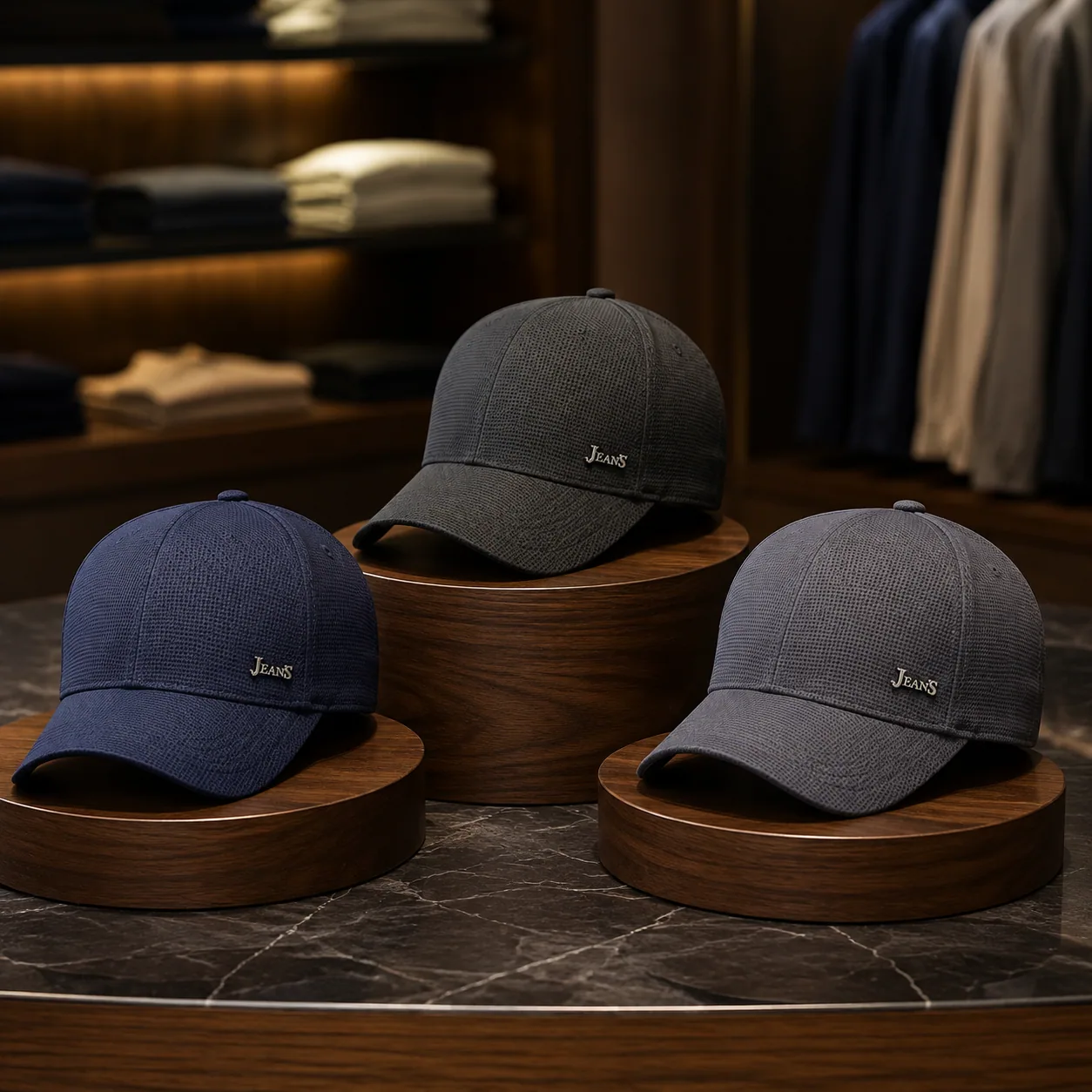 طاقية JEANS شبابية