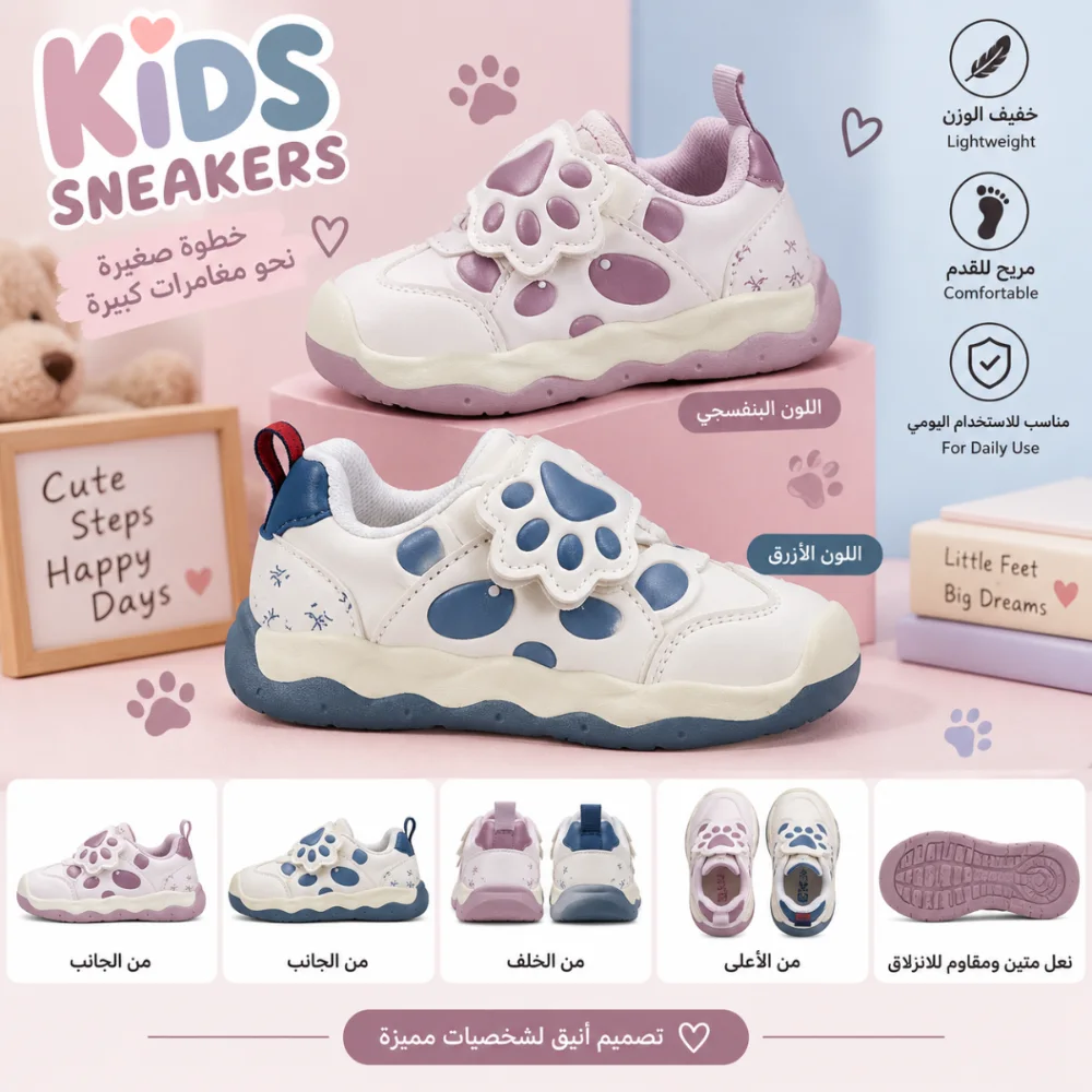 سنيكرز أطفال Paw Step 🐾 033